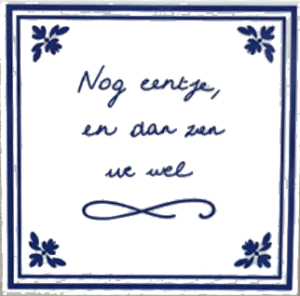 iemand moet beginnen met blijven tegel (kopie)