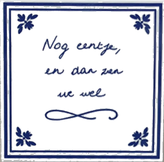 iemand moet beginnen met blijven tegel (kopie)