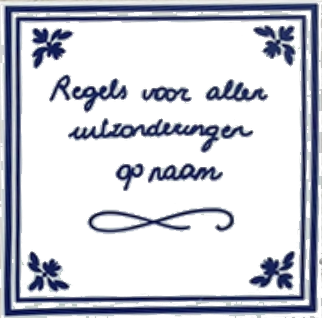 iemand moet beginnen met blijven tegel (kopie)